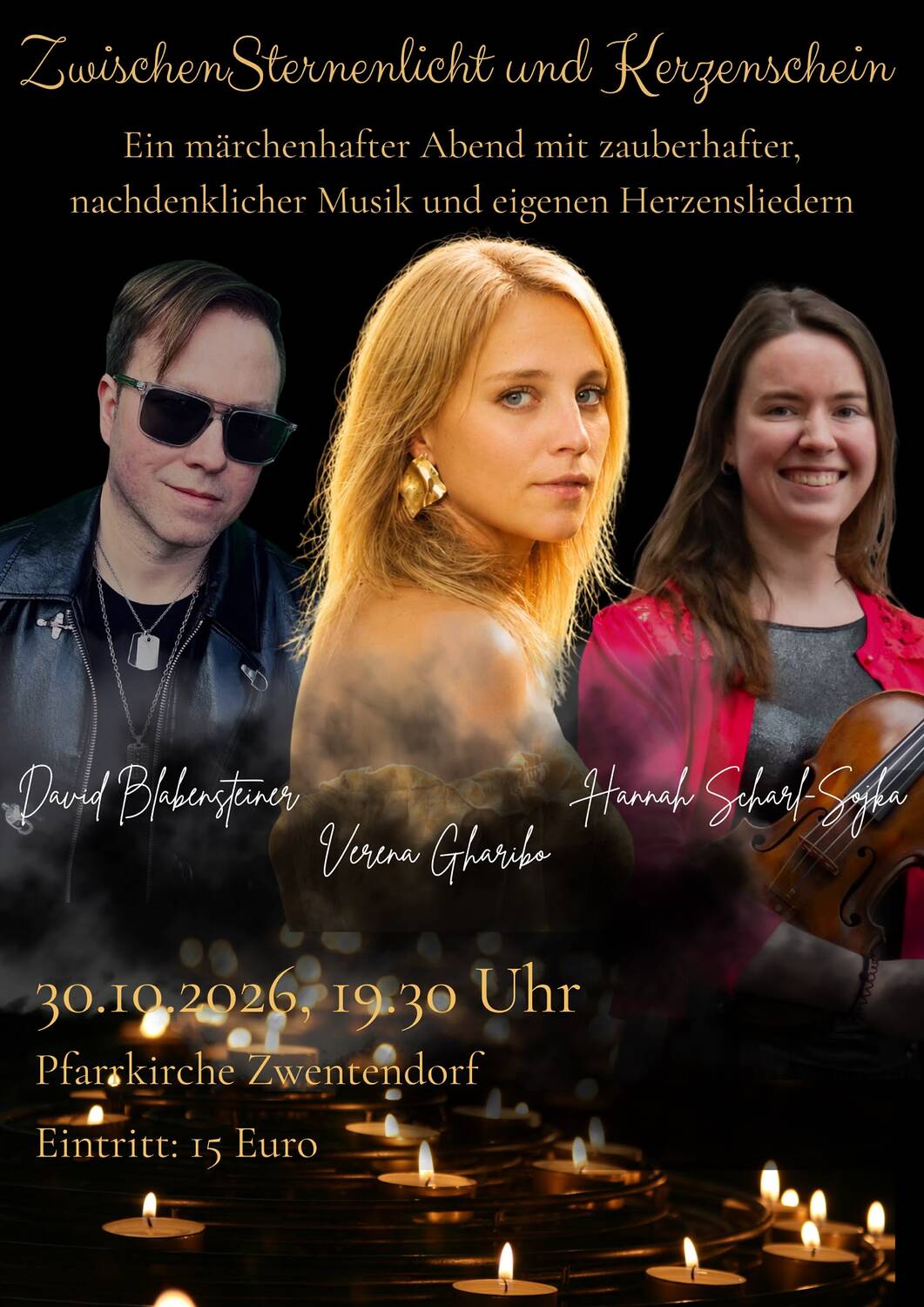 Zwischen Sternenglanz und Kerzenlicht / Verena Gharibo