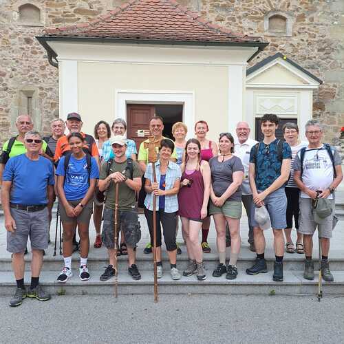 Start der Fußwallfahrt am 30.6.